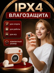Наушники Q86 белый - Фото 5
