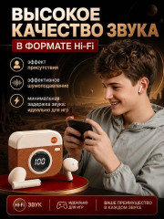 Наушники Q86 белый - Фото 8