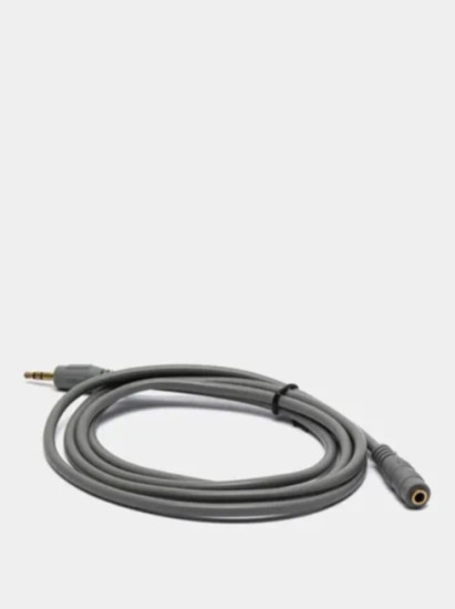 Кабель-удлинитель YR15S 3.5 Jack (M) — 3.5 Jack (F),3м Серый