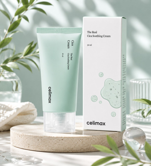 Крем для лица успокаивающий с экстрактом центеллы азиатской «The Real Cica Soothing Cream»