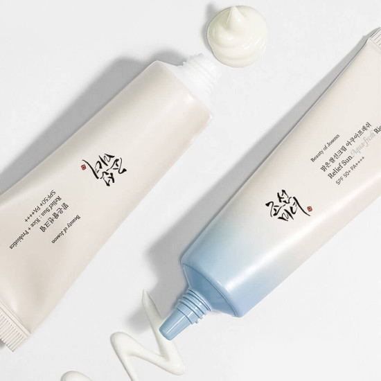 Крем для лица солнцезащитный с пробиотиками SPF50+