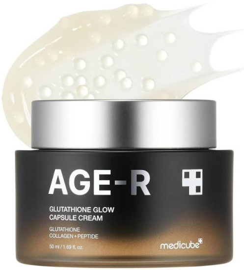 Капсульный крем с глутатионом и пептидами Age-R Glutathione Glow Capsule Cream