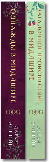 Однажды в Мидлшире. Загадочное происшествие в Мидлшире. Комплект из 2 книг