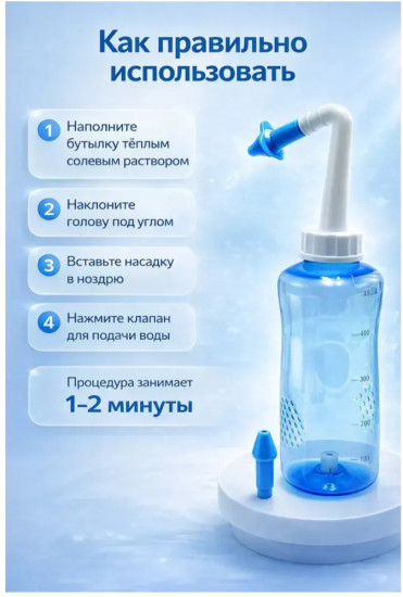 Ирригатор для носа 500 мл