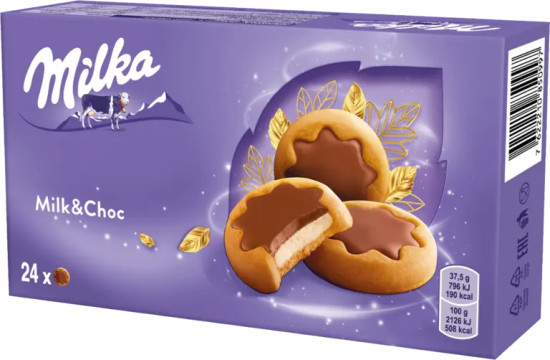 Печенье с молочной начинкой «Milk & Choc»
