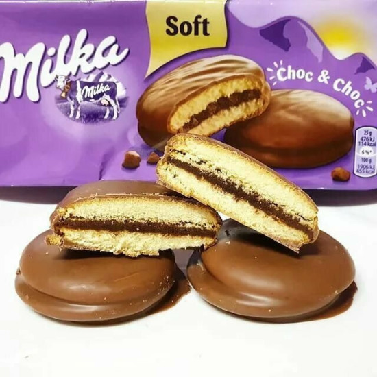 Печенье-сэндвич бисквитное с шоколадной прослойкой «Choc & Choc»