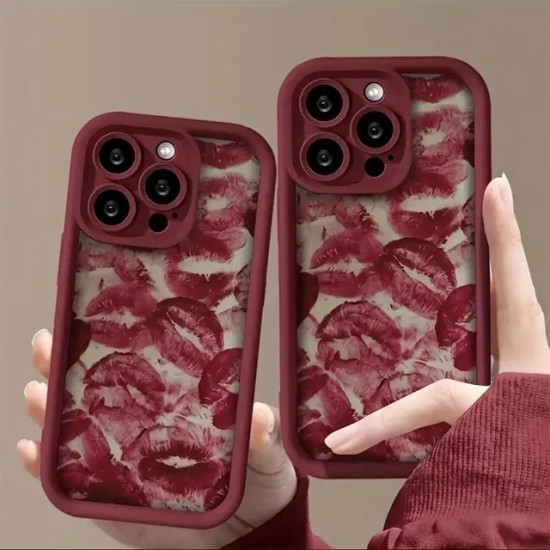 Для iPhone 15 бордовый