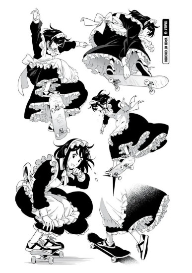 MAID SKATER. Горничные на скейтах. Том 2