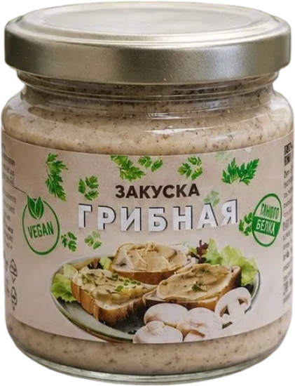Закуска из нута стериализованная «Грибная»