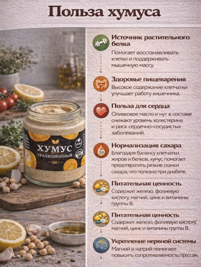 Хумус традиционный