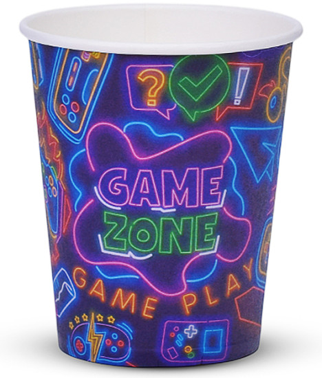 Набор стаканов одноразовых «Game zone»