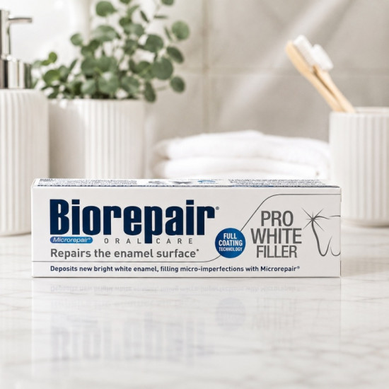 Зубная паста Biorepair Pro White поддерживающая белизну, 75 мл