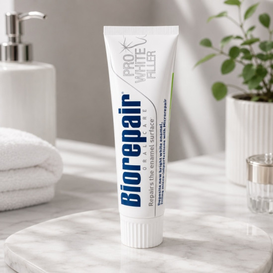 Зубная паста Biorepair Pro White поддерживающая белизну, 75 мл