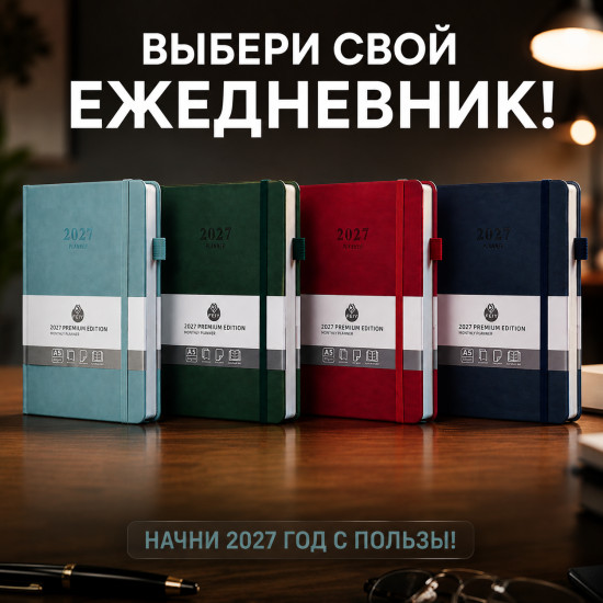 Датированный ежедневник на 2027 год