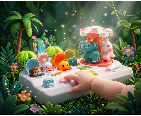 Игрушка развивающая «Карусель зверят»