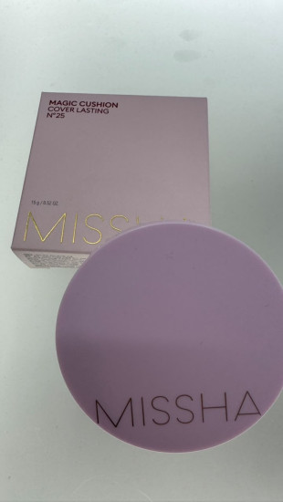 Тональный кушон для лица «M Magic Cushion Cover Lasting SPF50+ PA+++», оттенок 25