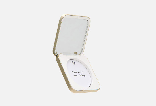Пудреница Refillable Compact White