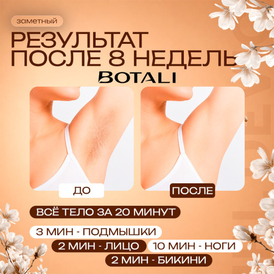 Фотоэпилятор BOTALI IPL для удаления волос с охлаждением, 5 уровней мощности