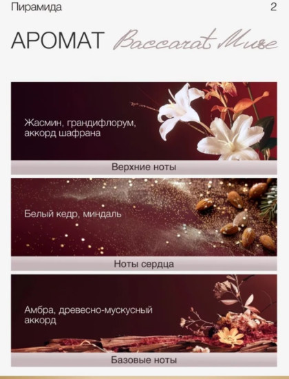 Молочко для тела парфюмированное «Baccart Muse»