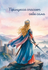 Ежедневник недатированный «Принцесса спасает себя сама» - Фото 1