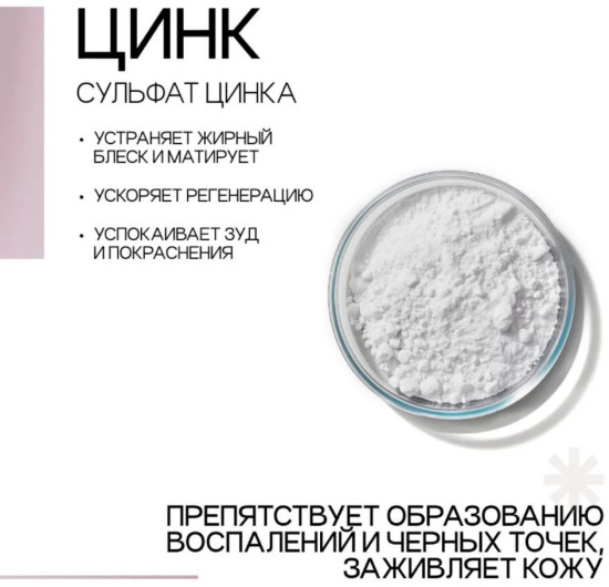 Сыворотка для лица от прыщей и для сужения пор «Niacinamide + Zinc»