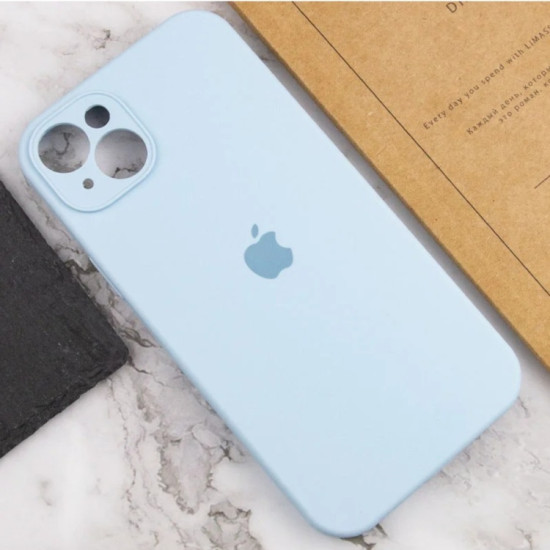 Чехол для iPhone 13 голубой