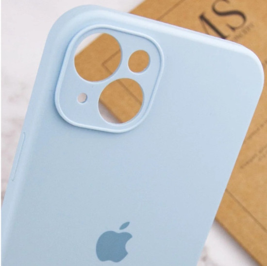 Чехол для iPhone 13 голубой