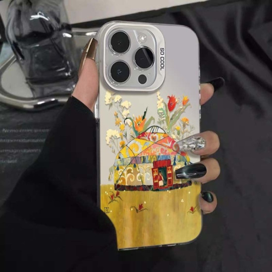 Чехол для iPhone 16 Pro Max многоцветный