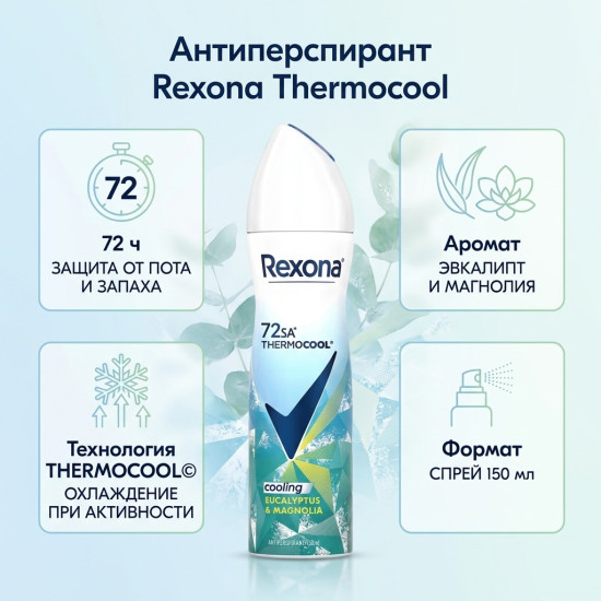 Дезодорант-антиперспирант «Эвкалипт и магнолия»