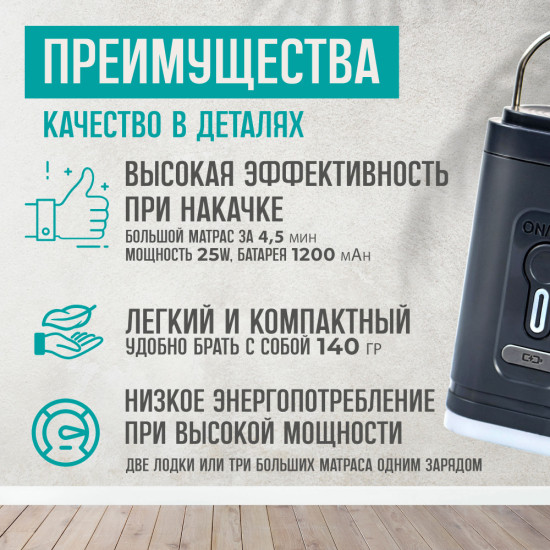 Насос портативный GR-107
