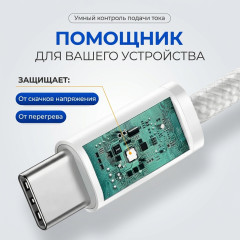 Кабель USB TypeC (M), 1 м, TC007 - Фото 6
