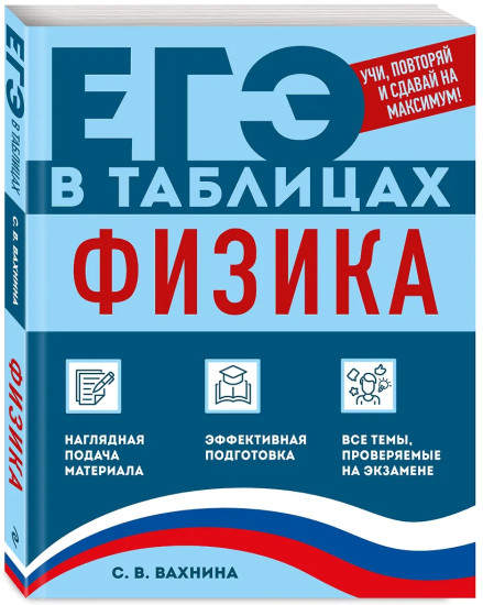 Физика. ЕГЭ в таблицах
