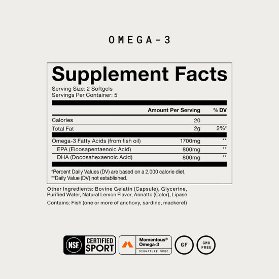 Омега-3, Omega-3, 30 капсул