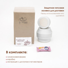 Силиконовая форма кашпо Матрешка - Фото 9