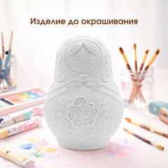 Силиконовая форма кашпо Матрешка - Фото 7