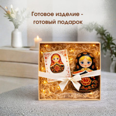 Силиконовая форма кашпо Матрешка - Фото 6