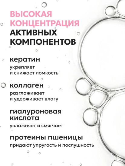 Маска для волос с коллагеном и кератином «Gloss Formula»