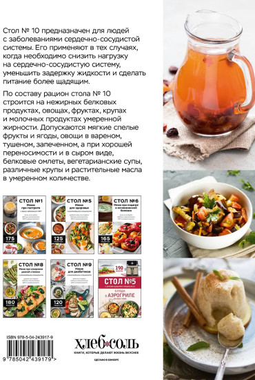 Стол №10. Меню для сердца и сосудов