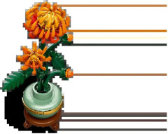 Botanicals Цветы Хризантема 10368 - Фото 7
