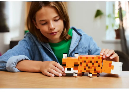 Minecraft Лисица из Майнкрафт 21588