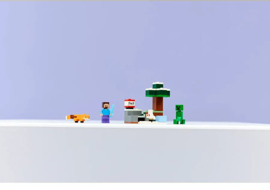 Minecraft Приключения Стива в тайге 21583