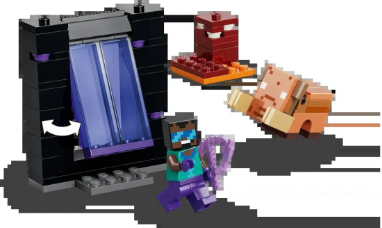 Minecraft Путешествие в портал Нижнего мира и Края 21584