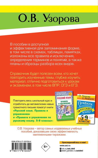 Справочное пособие по русскому языку. 5-9 классы