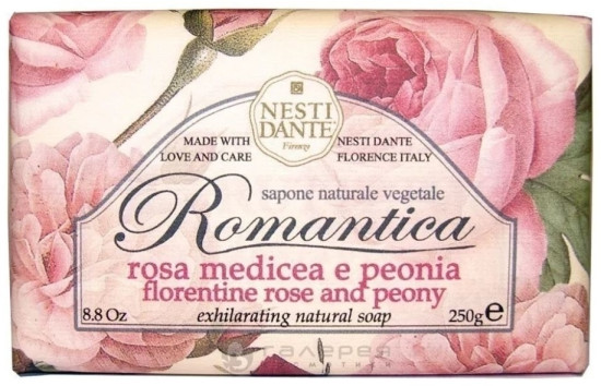Мыло Nesti Dante Romantica Флорентийская роза и пион 250 г