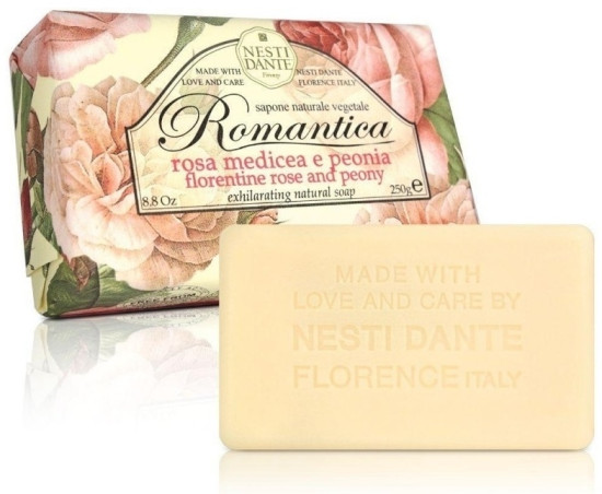 Мыло Nesti Dante Romantica Флорентийская роза и пион 250 г