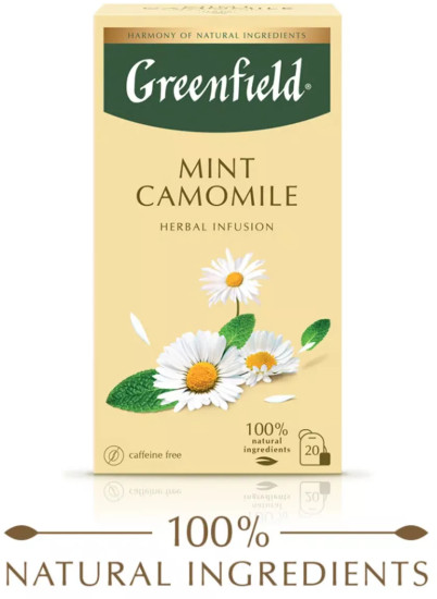 Чай травяной с ромашкой и мяты «Mint Camomile»