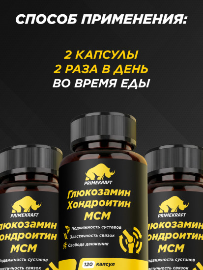 Глюкозамин хондроитин МСМ
