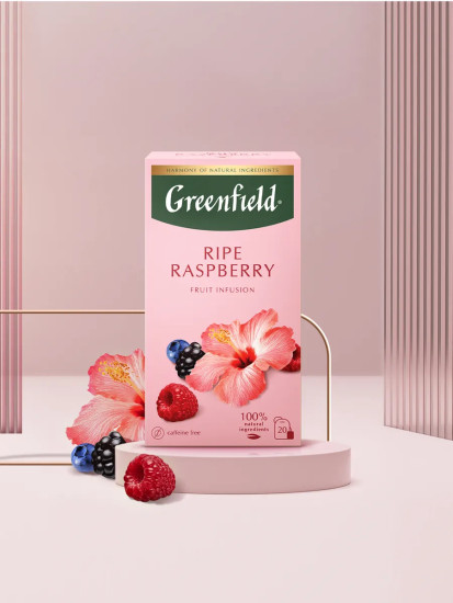 Чай травяной с малиной «Ripe Raspberry»