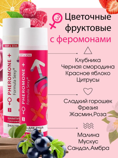 Подарочный набор косметики женский «Formula Sexy №3»