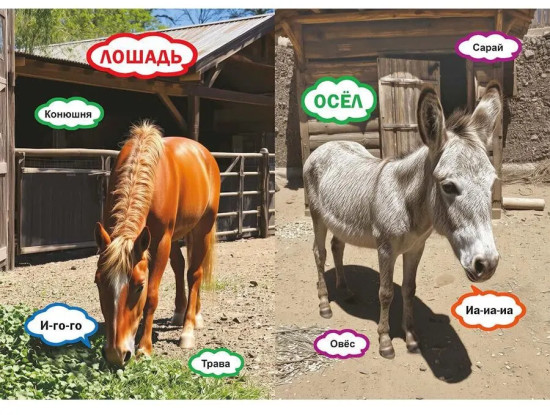 Животные. Как говорят, что едят и где живут